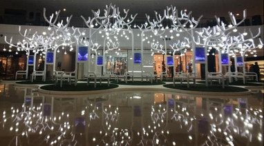 大連時(shí)代廣場(chǎng)九周年暨圣誕展揭幕 以建筑藝術(shù)帶您“鹿”遇圣誕節(jié)！