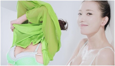 林志玲拋胸廣告挑戰(zhàn)央視，被爆天價(jià)續(xù)約