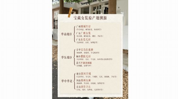 中國(guó)女裝產(chǎn)地溯源，越買越省的秘密藏不住了！ 