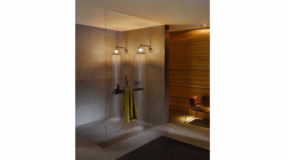 雅生AXOR One引領智能家居潮流：集成化交互式淋浴控制系統(tǒng)提供個性化家具