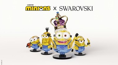 施華洛世奇閃耀發(fā)布照明娛樂(lè)小黃人家居擺件