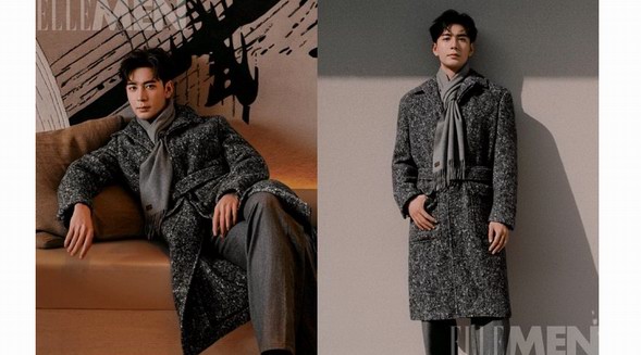 紳韻三重奏：陳星旭身著CANALI 2025秋冬系列登上《時(shí)尚先生》十月刊封面